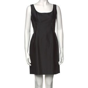 Moschino Cheap and Chic mini dress w/ bow details